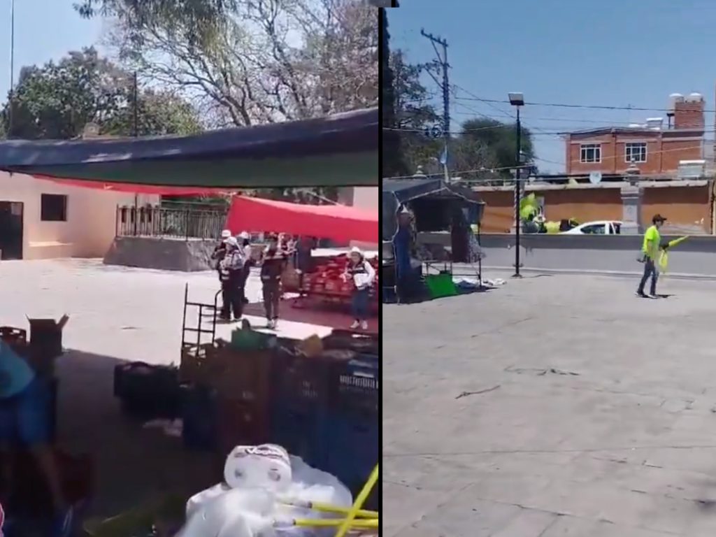 Simpatizantes de Juan Guzmán en Huimilpan boicotearon un acto de campaña de Alejandra Pérez Romero, candidata de Morena a la presidencia municipal 